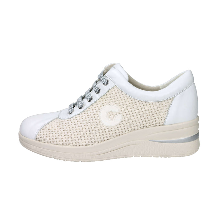 Cinzia Soft Damen Sneakers IV0925050-C Weiß/Beige