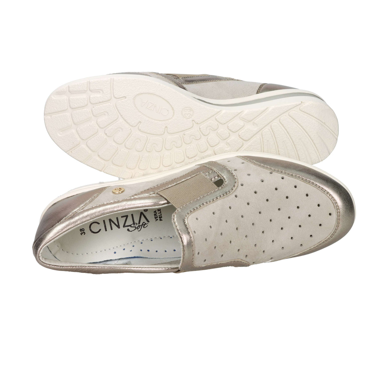 Cinzia Soft Damen Slip-on IV119829A Beige/Gold