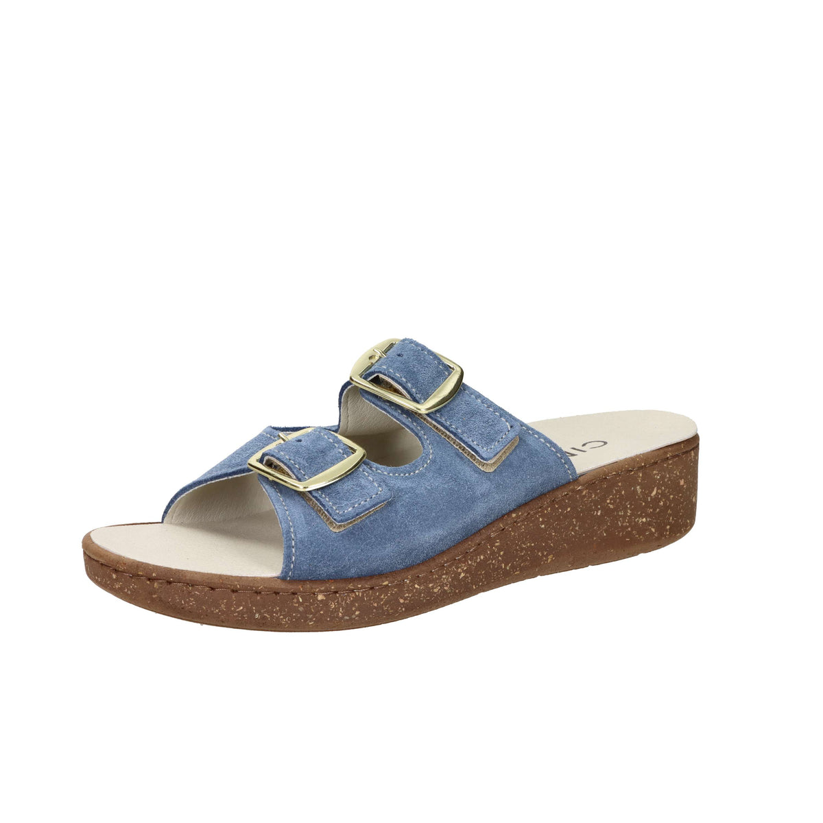 Cinzia Soft Damen Flache Hausschuhe NE8702 Jeans