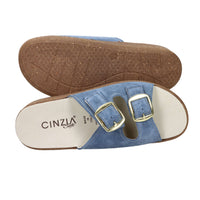 Cinzia Soft Damen Flache Hausschuhe NE8702 Jeans