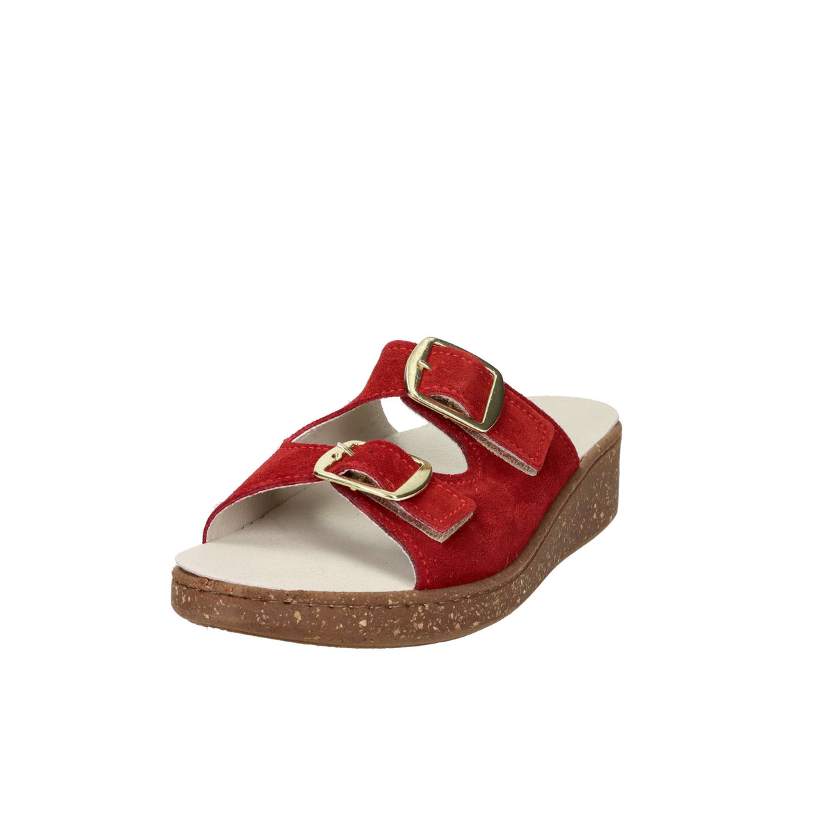 Cinzia Soft Damen Flache Hausschuhe NE8702 Rot