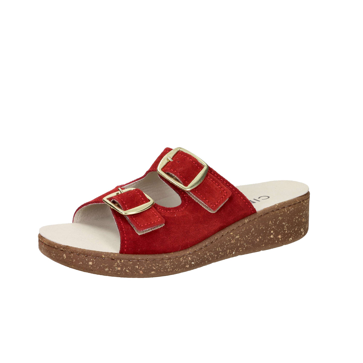 Cinzia Soft Damen Flache Hausschuhe NE8702 Rot