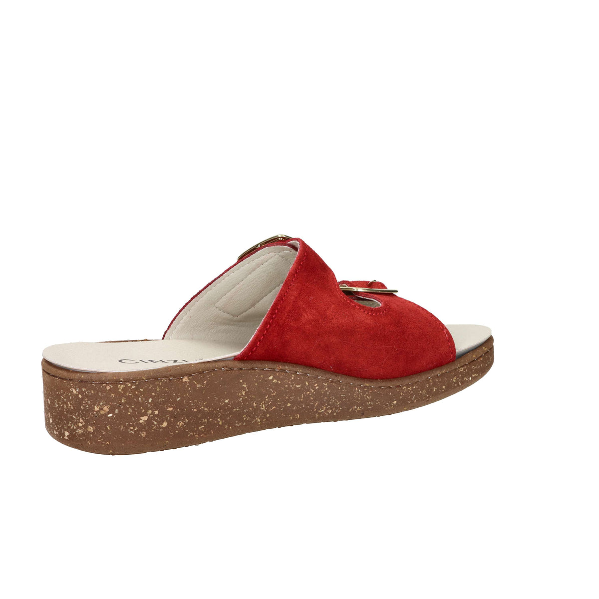 Cinzia Soft Damen Flache Hausschuhe NE8702 Rot