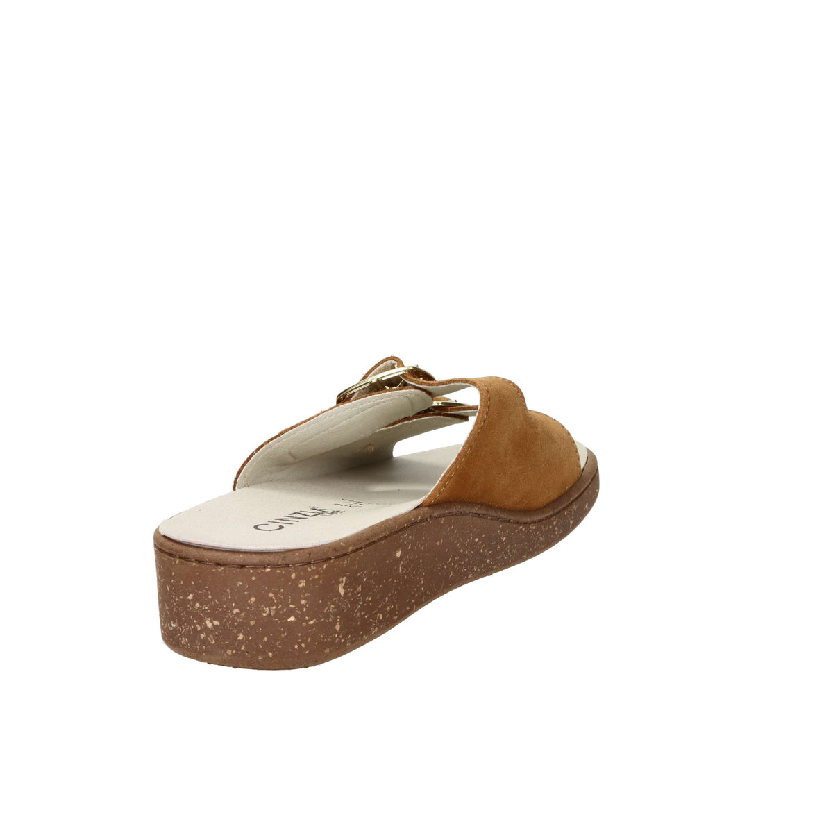 Cinzia Soft Damen Flache Hausschuhe NE8702 Leder