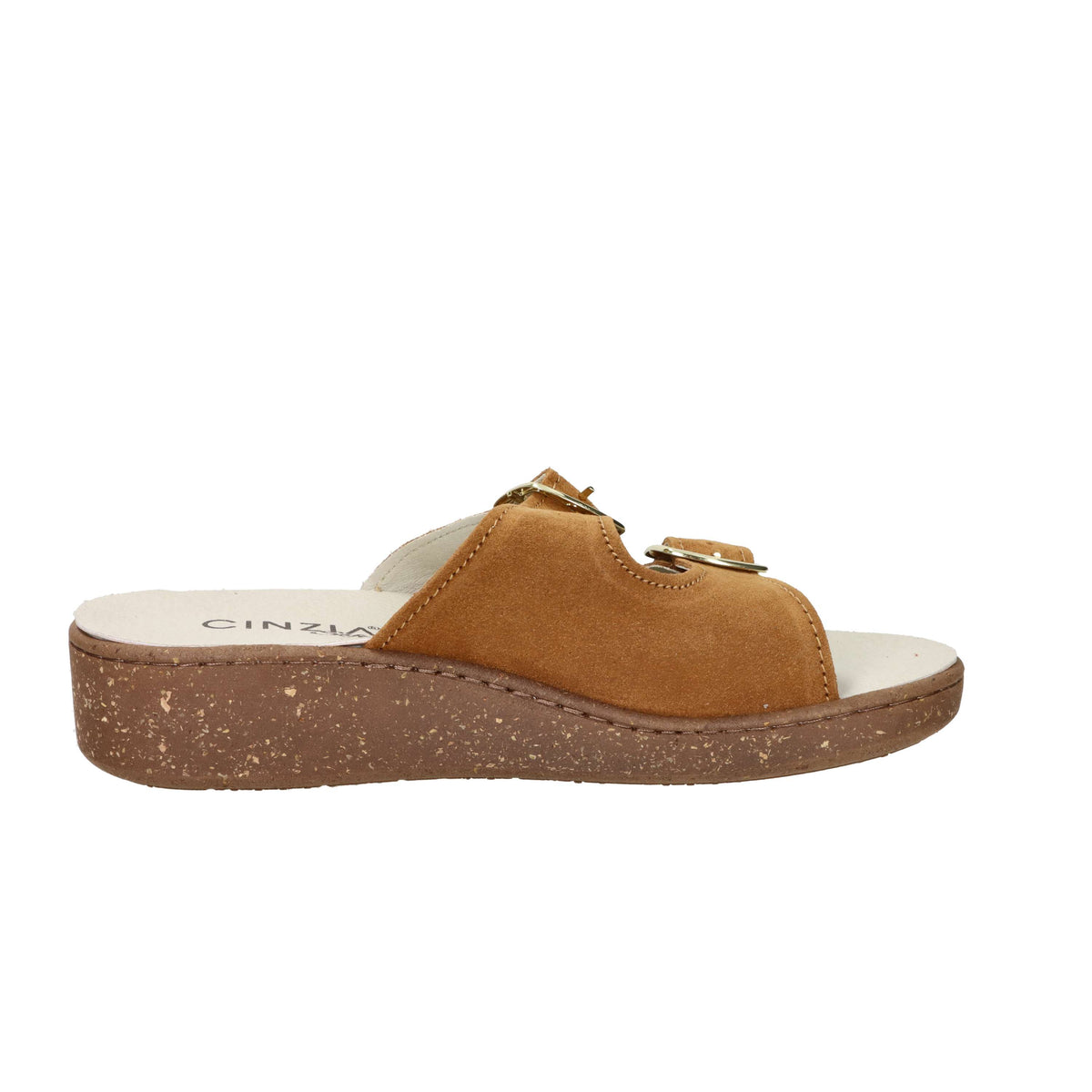 Cinzia Soft Donna Ciabatta bassa NE8702 Cuoio