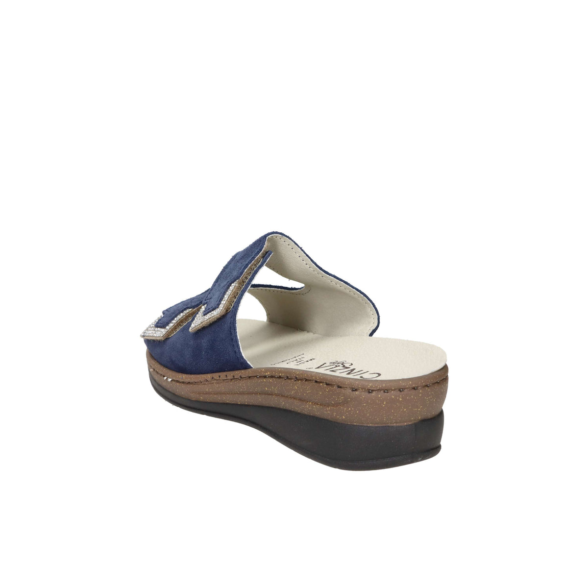 Cinzia Soft Damen Flache Hausschuhe NE1091 Blau