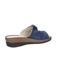 Cinzia Soft Damen Flache Hausschuhe NE1091 Blau