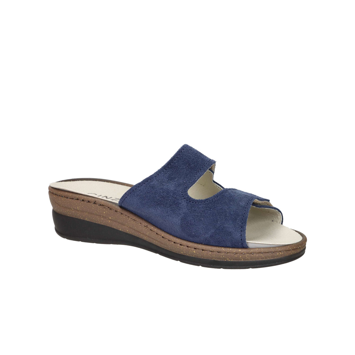 Cinzia Soft Damen Flache Hausschuhe NE1091 Blau