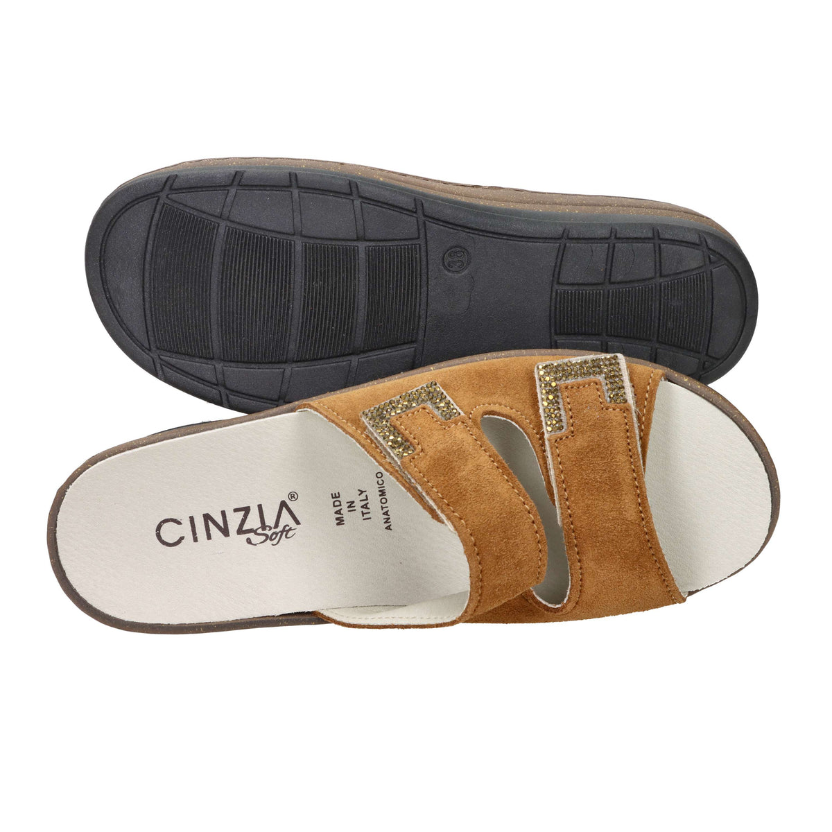 Cinzia Soft Mujer Zapatilla baja NE1091 Cuero