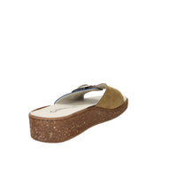 Cinzia Soft Damen Flache Hausschuhe NE8701 Blau/Leder