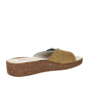 Cinzia Soft Damen Flache Hausschuhe NE8701 Blau/Leder