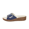 Cinzia Soft Donna Ciabatta bassa NE8701 Blu