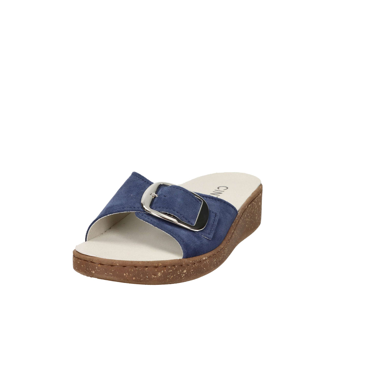 Cinzia Soft Damen Flache Hausschuhe NE8701 Blau