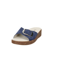 Cinzia Soft Damen Flache Hausschuhe NE8701 Blau