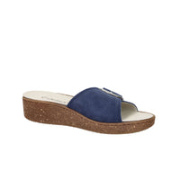 Cinzia Soft Damen Flache Hausschuhe NE8701 Blau