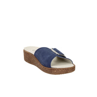 Cinzia Soft Damen Flache Hausschuhe NE8701 Blau