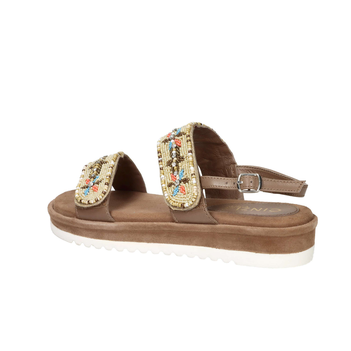 Cinzia Soft Mujer Sandalia baja IT1059 Topo