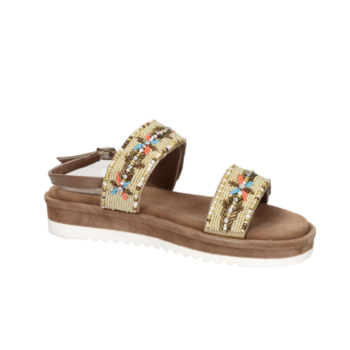 Cinzia Soft Damen Flacher Sandale IT1059 Taupe