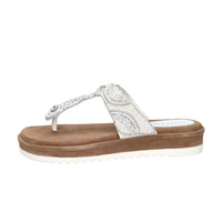 Cinzia Soft Damen Zehentrenner IT1060 Weiß