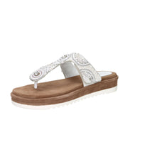 Cinzia Soft Damen Zehentrenner IT1060 Weiß