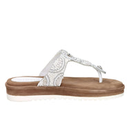 Cinzia Soft Damen Zehentrenner IT1060 Weiß