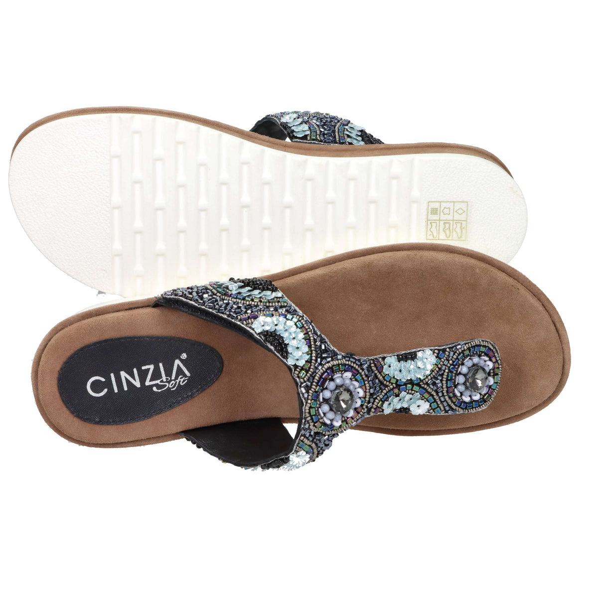 Cinzia Soft Mujer Chancla IT1060 Negro