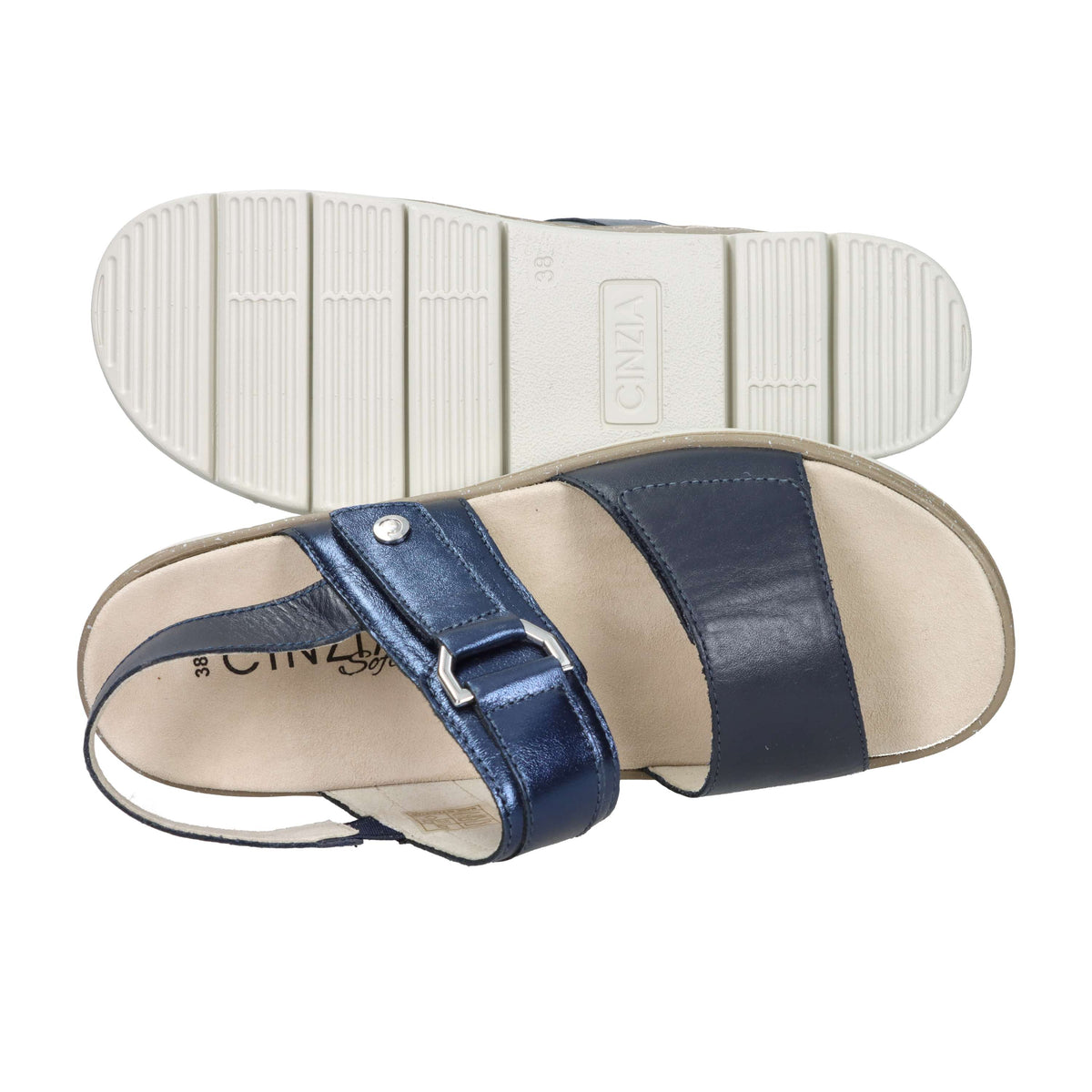 Cinzia Soft Mujer Sandalia baja SV924753 Azul