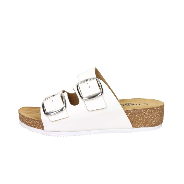 Cinzia Soft Damen Flache Hausschuhe GF20630C Weiß