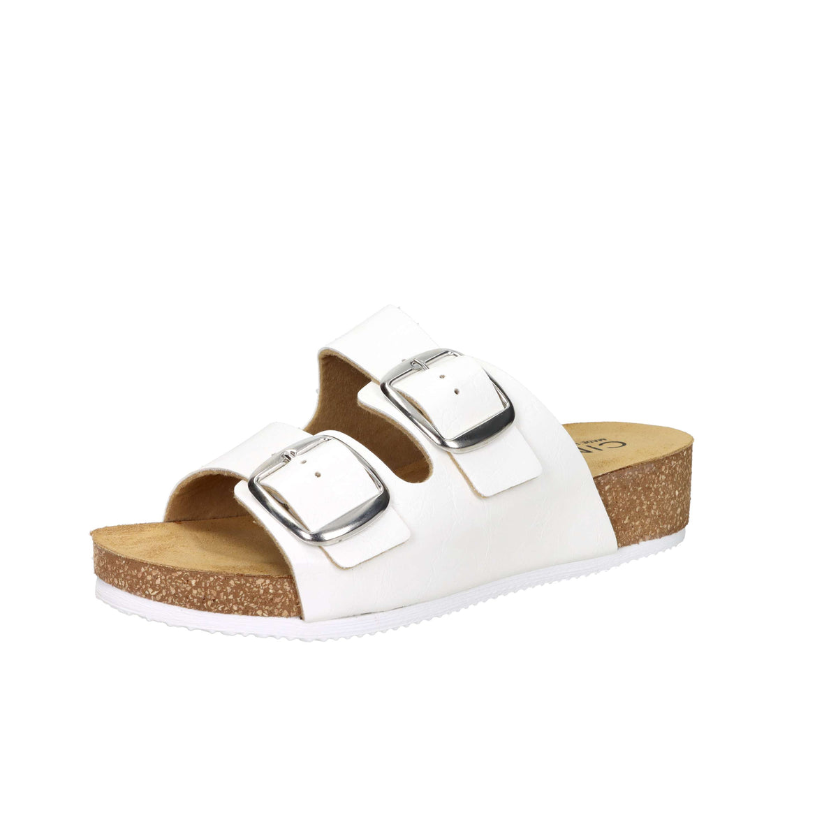 Cinzia Soft Damen Flache Hausschuhe GF20630C Weiß