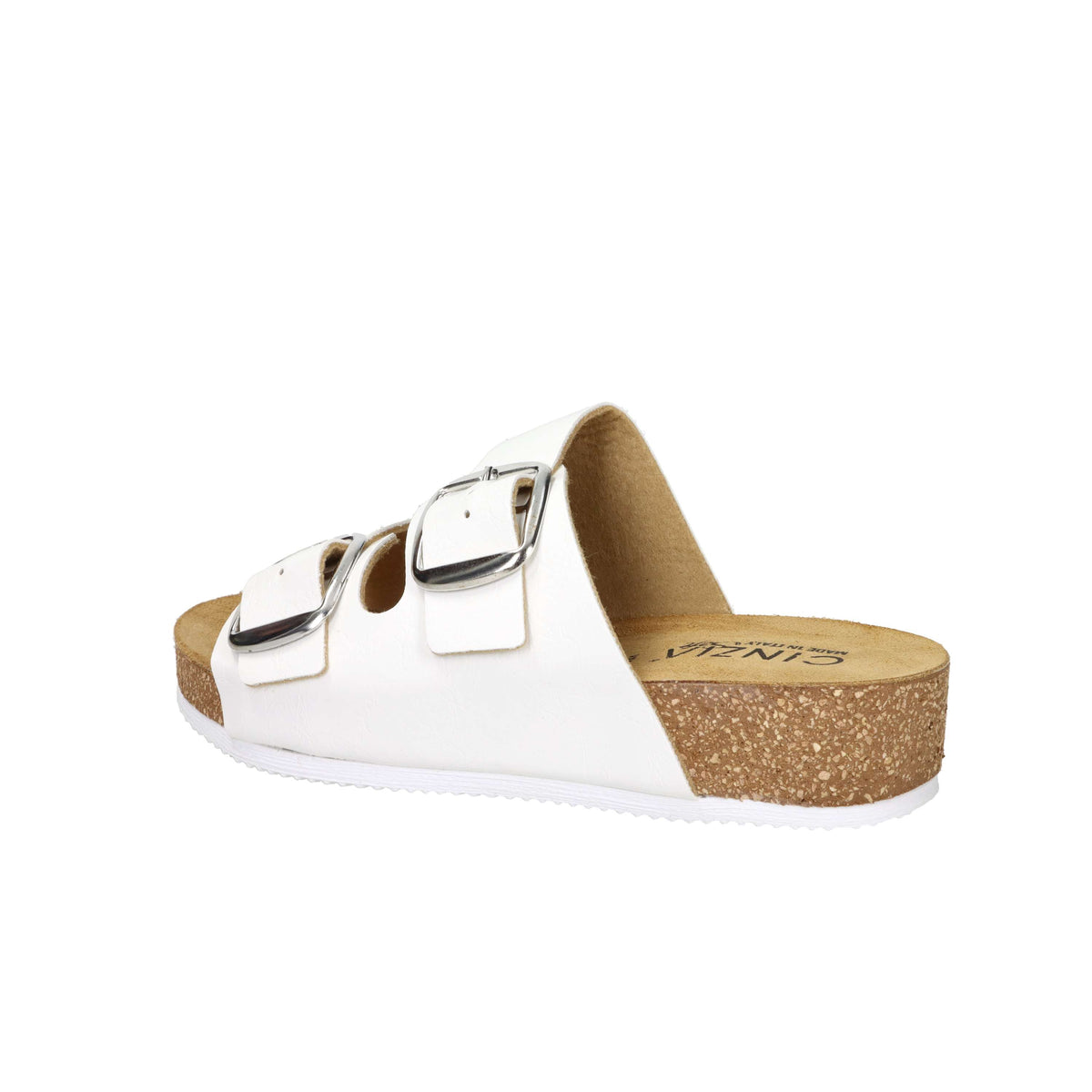 Cinzia Soft Damen Flache Hausschuhe GF20630C Weiß