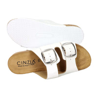 Cinzia Soft Damen Flache Hausschuhe GF20630C Weiß