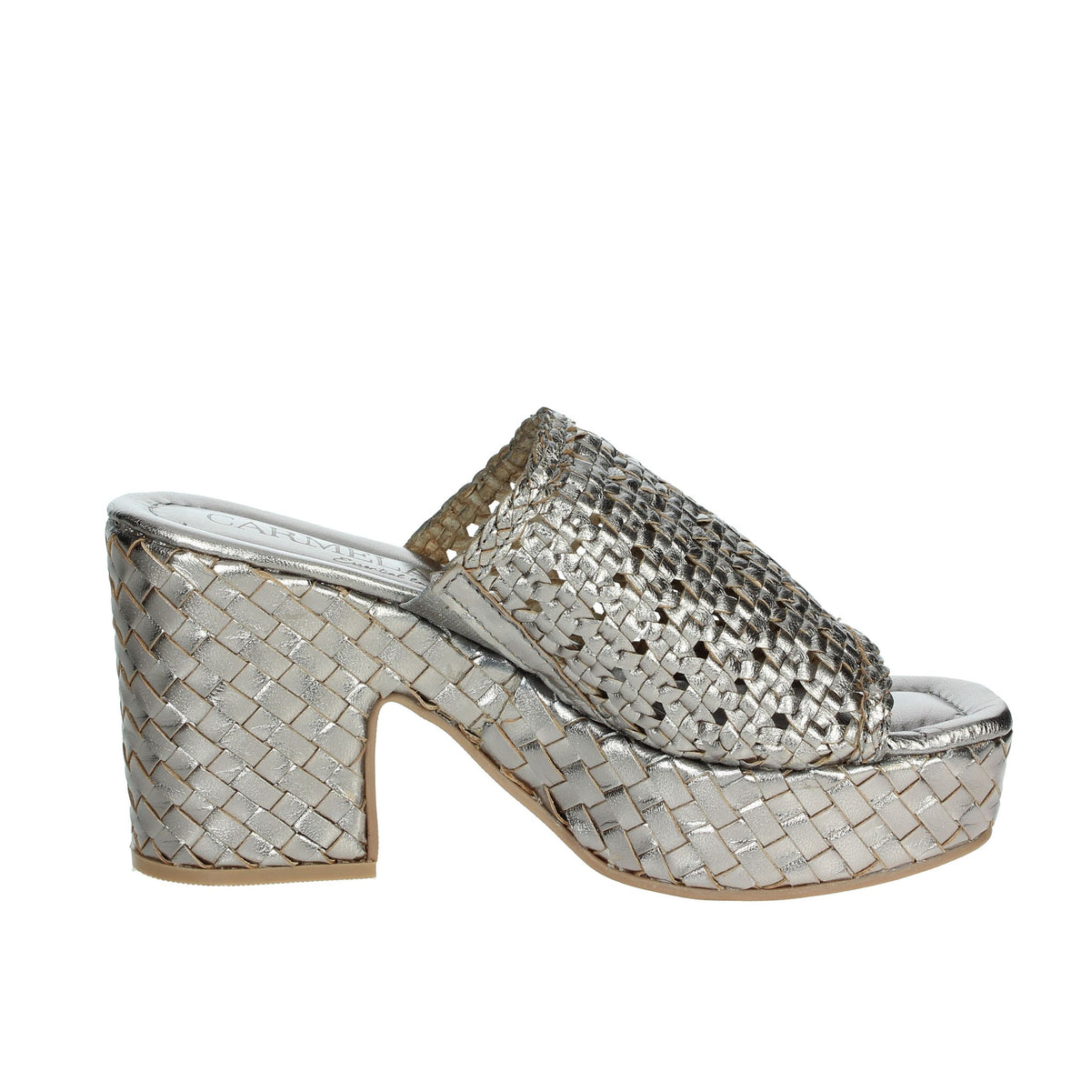 Carmela Donna Ciabatta con tacco 162223 Antracite