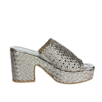 Carmela Donna Ciabatta con tacco 162223 Antracite