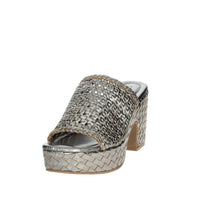 Carmela Donna Ciabatta con tacco 162223 Antracite