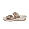Cinzia Soft Damen flache Pantolette MZV58 Bronze