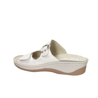 Cinzia Soft Damen flache Pantolette MZV58 Weiß