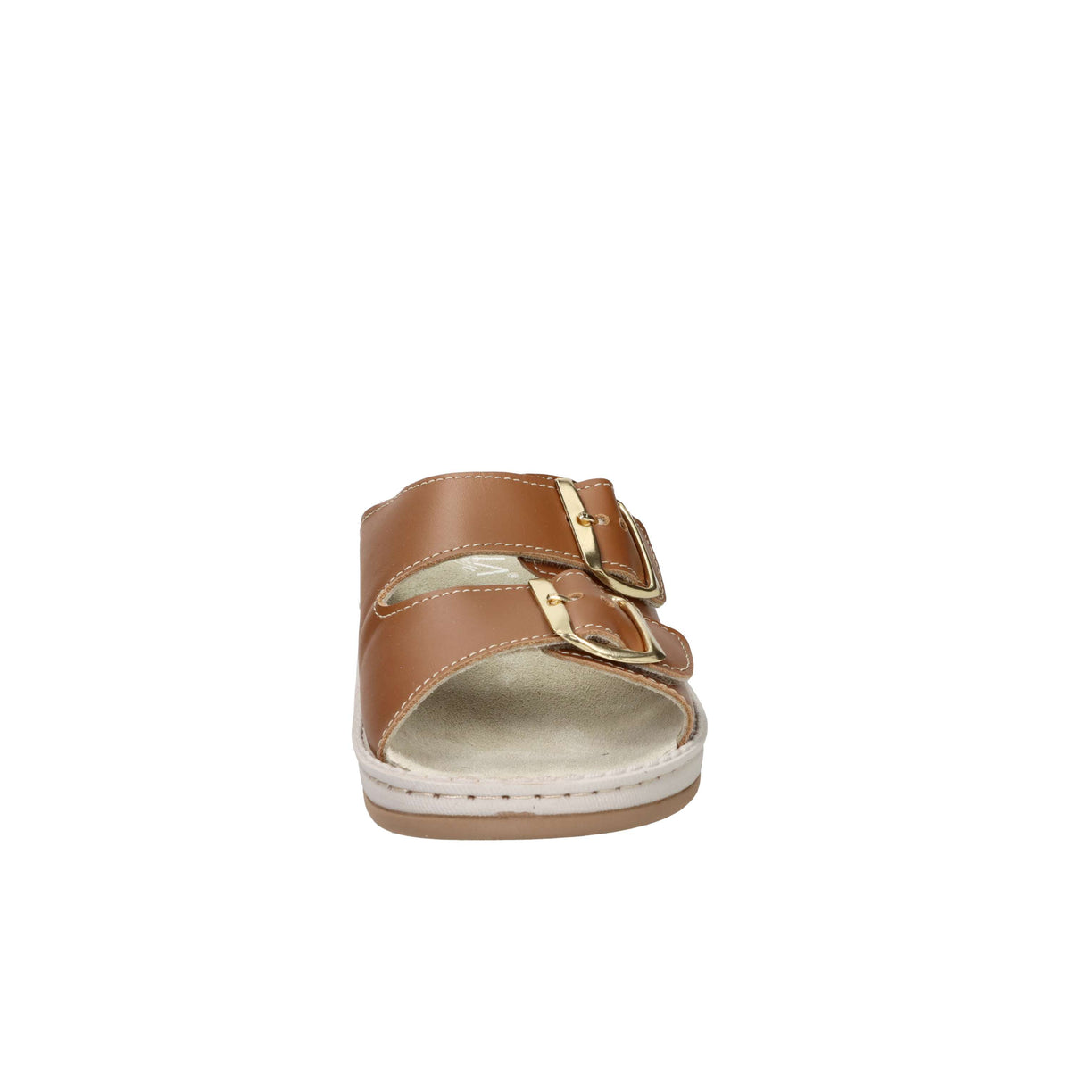 Cinzia Soft Damen flache Pantolette MZV110F-P Cuoio