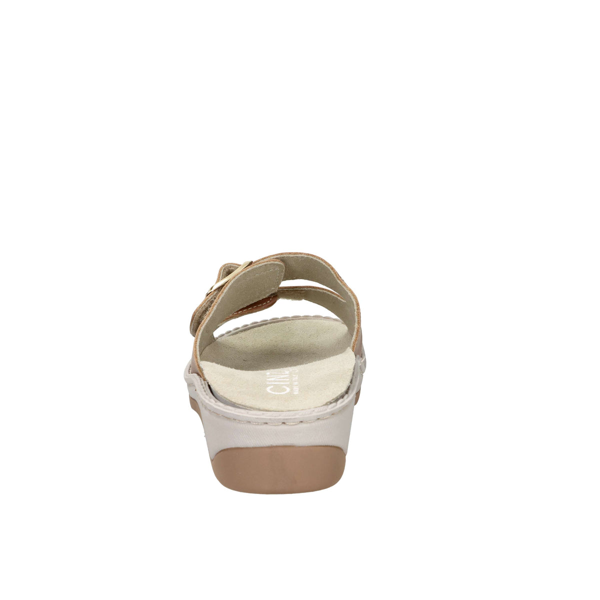 Cinzia Soft Damen flache Pantolette MZV110F-P Cuoio