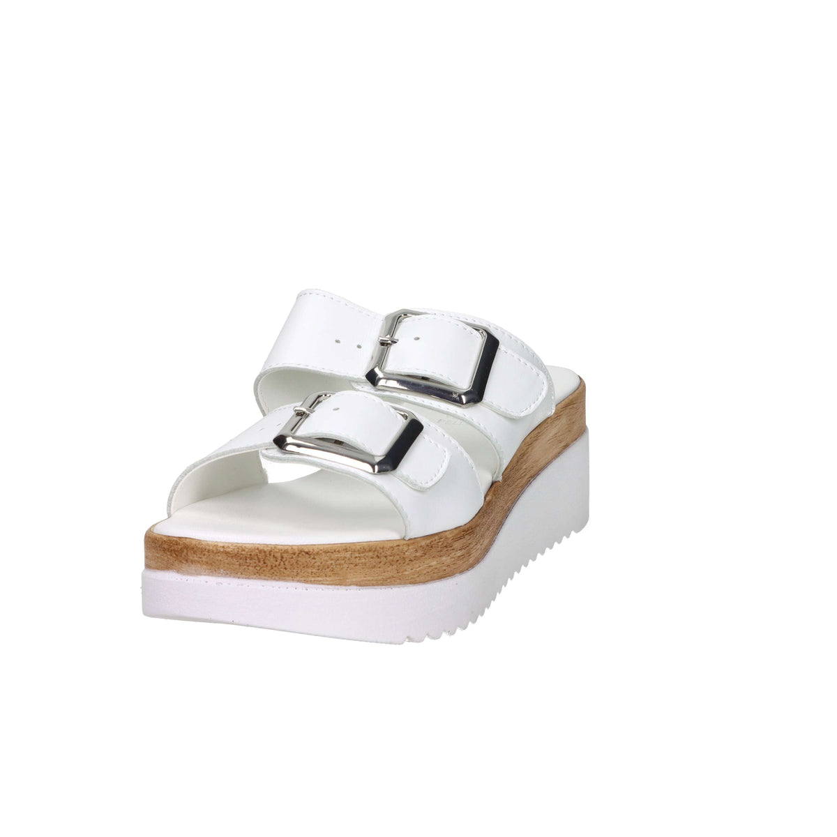 Cinzia Soft Damen Hausschuhe mit Keilabsatz IAF343616 Weiß