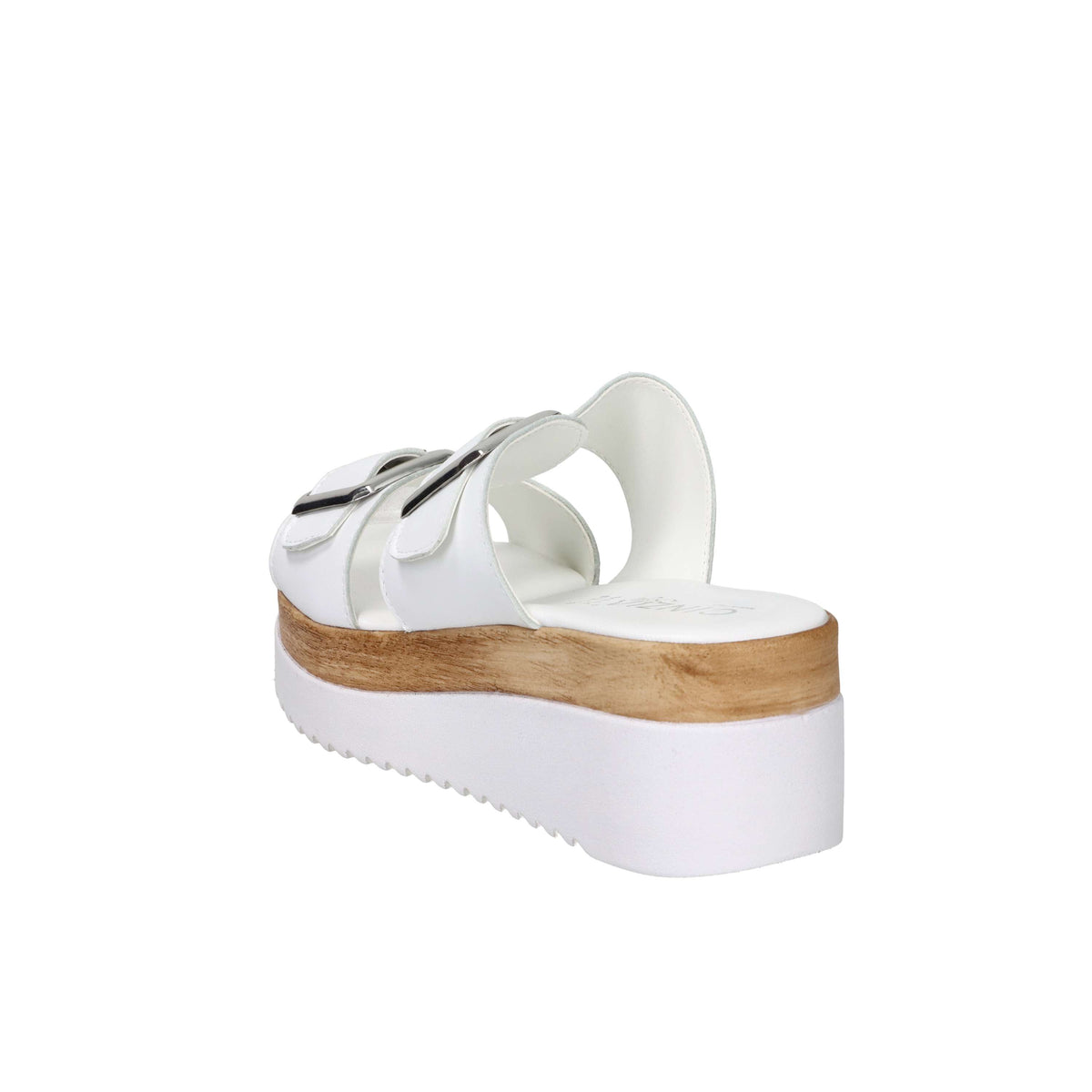 Cinzia Soft Damen Hausschuhe mit Keilabsatz IAF343616 Weiß