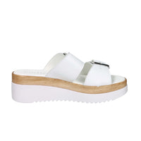 Cinzia Soft Donna Ciabatta con zeppa IAF343616 Bianco