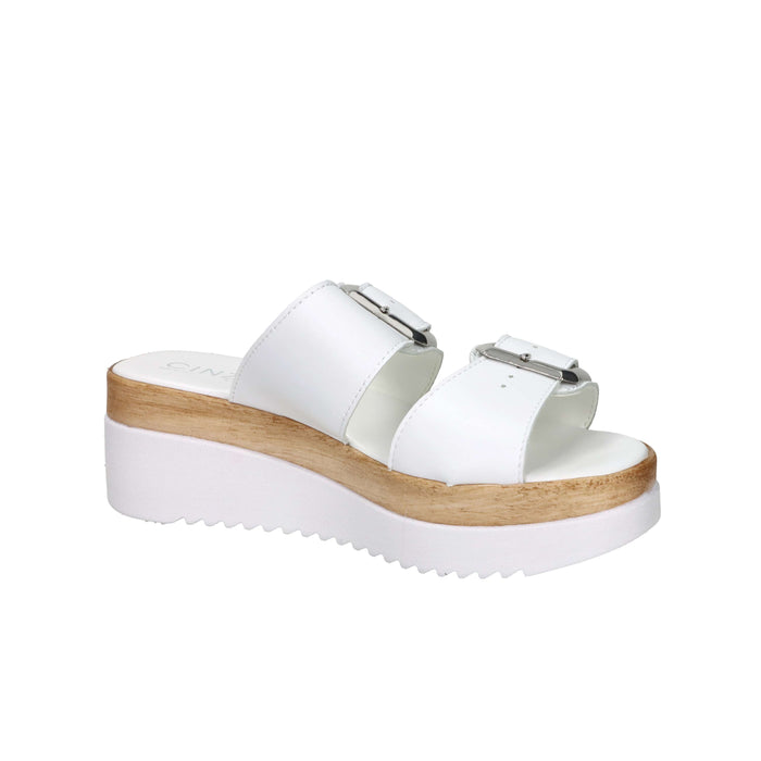 Cinzia Soft Damen Hausschuhe mit Keilabsatz IAF343616 Weiß