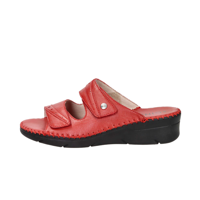 Cinzia Soft Damen Flache Hausschuhe SV261205 Rot