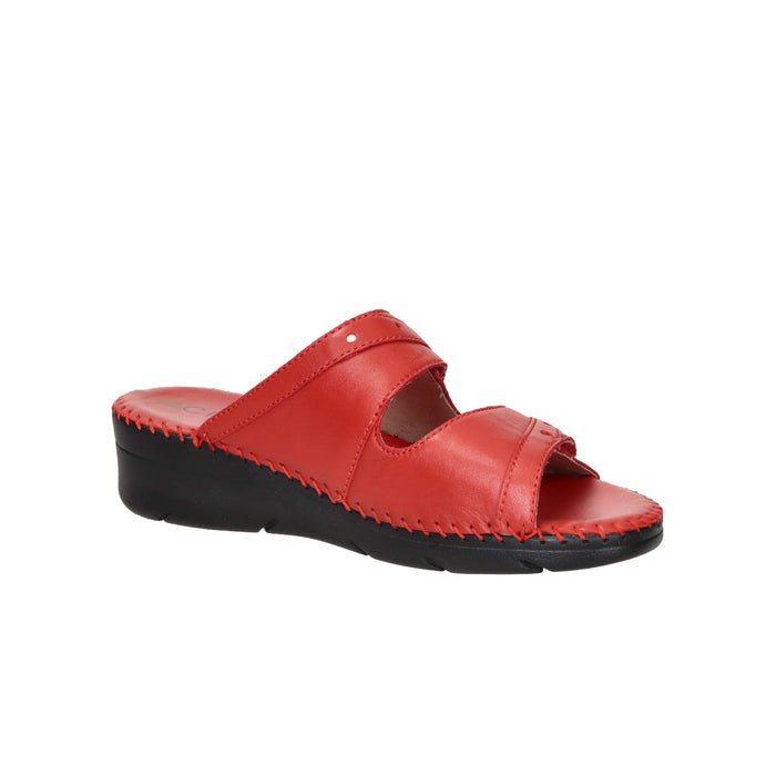 Cinzia Soft Damen Flache Hausschuhe SV261205 Rot