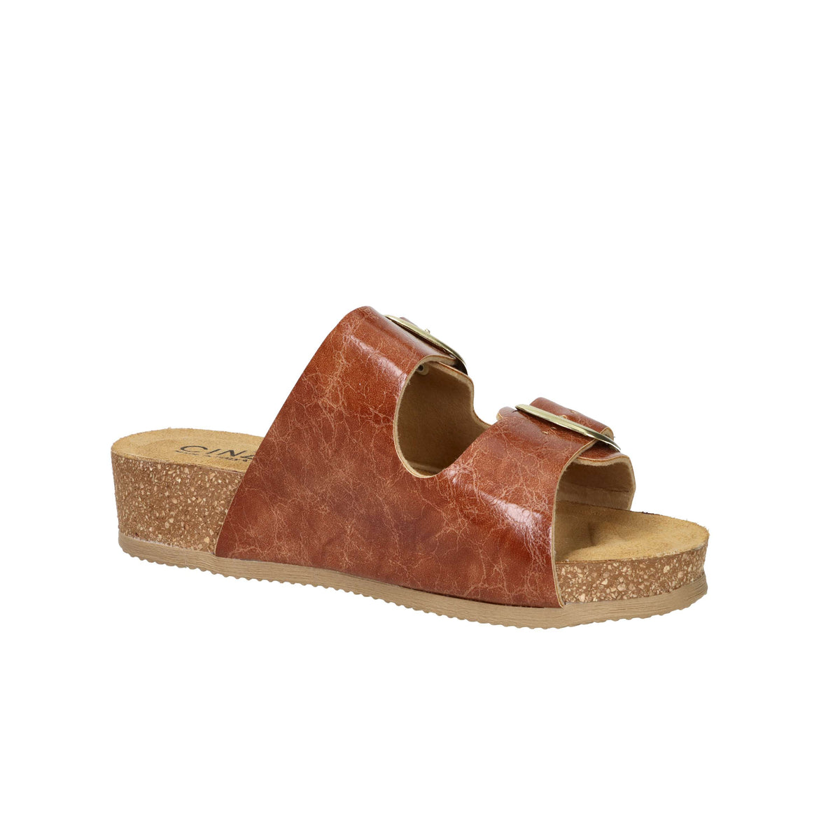 Cinzia Soft Damen Flache Hausschuhe GF20360C Leder