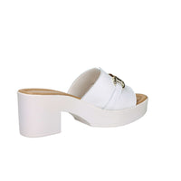 Cinzia Soft Donna Ciabatta con tacco IAF203534 Bianco