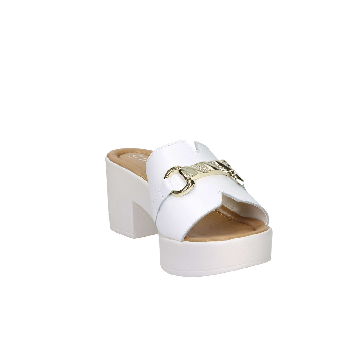 Cinzia Soft Women's Heeled Slipper IAF203534 White