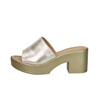 Cinzia Soft Damen Hausschuhe mit Absatz IAF203174L Platin