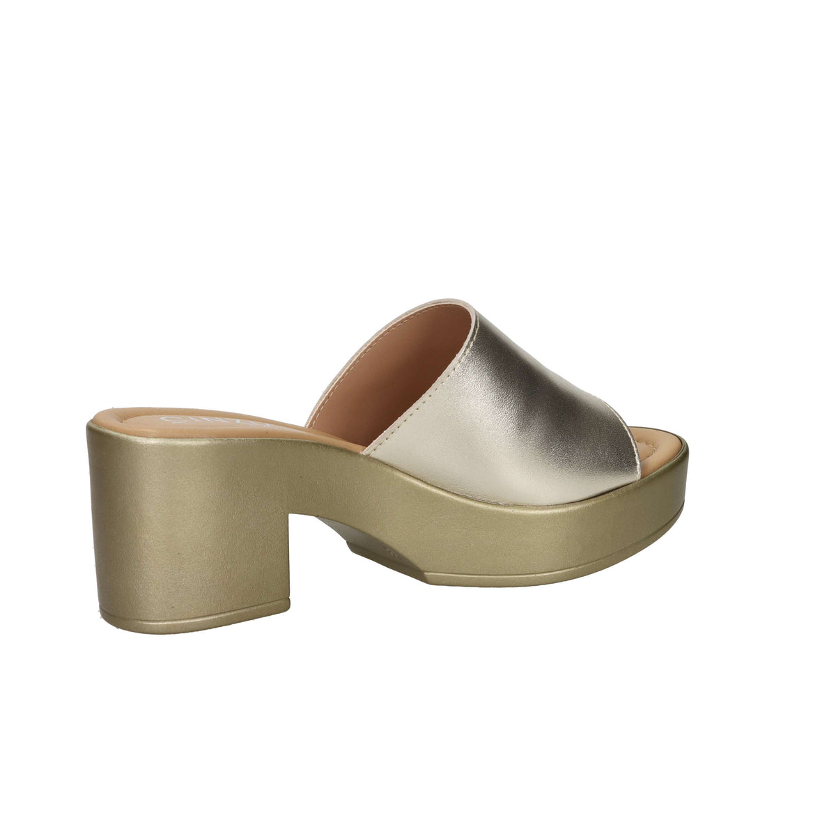 Cinzia Soft Damen Hausschuhe mit Absatz IAF203174L Platin