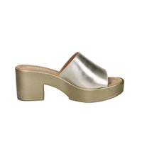 Cinzia Soft Damen Hausschuhe mit Absatz IAF203174L Platin